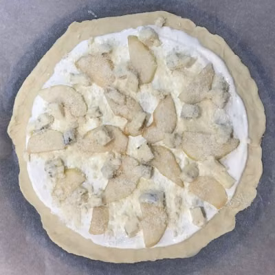 Pizza poire gorgonzola – photo 3