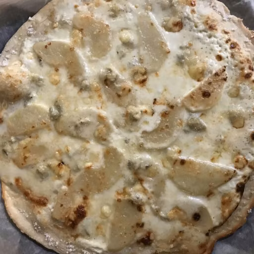 Pizza poire gorgonzola